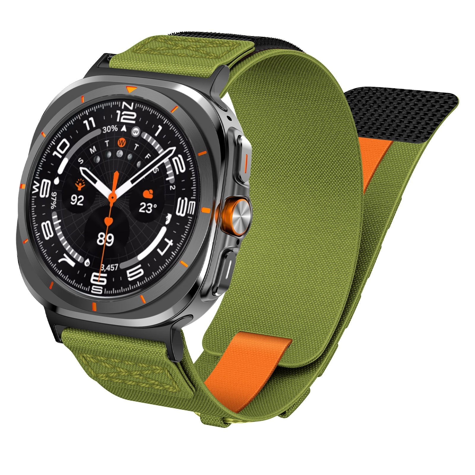 Upgraded Durable Nylon Watch Strap for Samsung Galaxy Watch 8 /8ClassicWatch Ultra