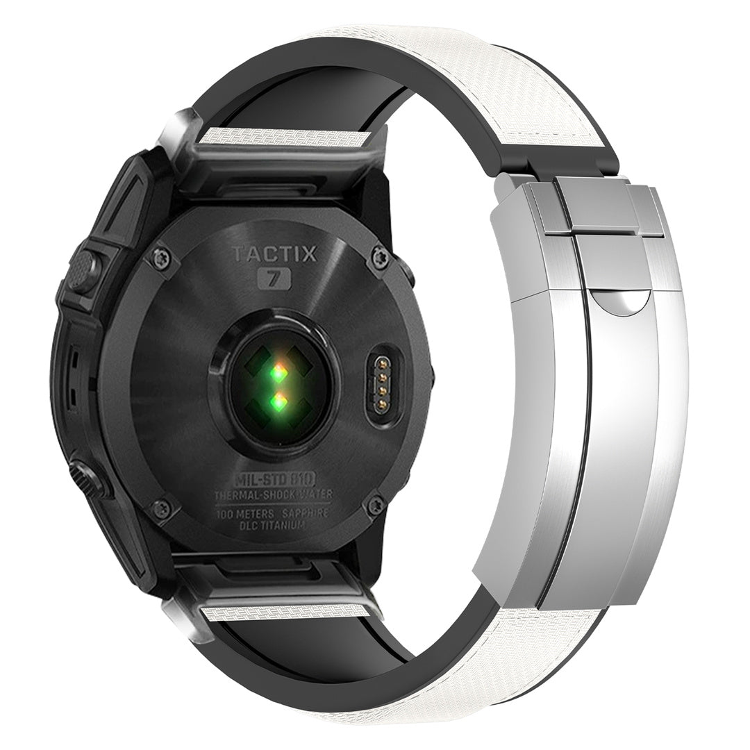 FKM Rubber “R” Buckle Strap For Garmin