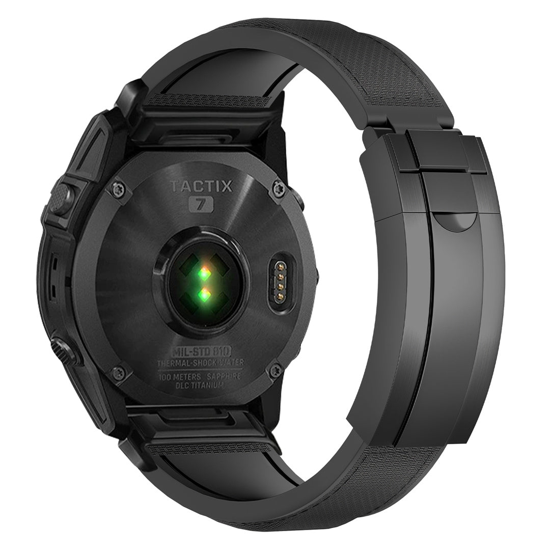 FKM Rubber “R” Buckle Strap For Garmin