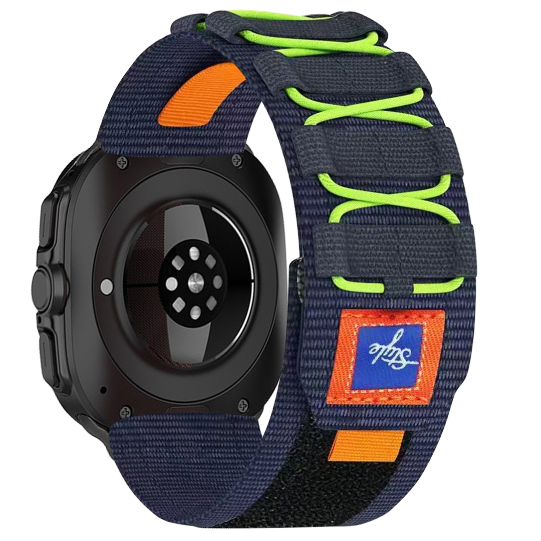 Designer Nylon Woven Band For Samsung Watch Ultra/Watch 8 Classic/7/6/5/4/pro