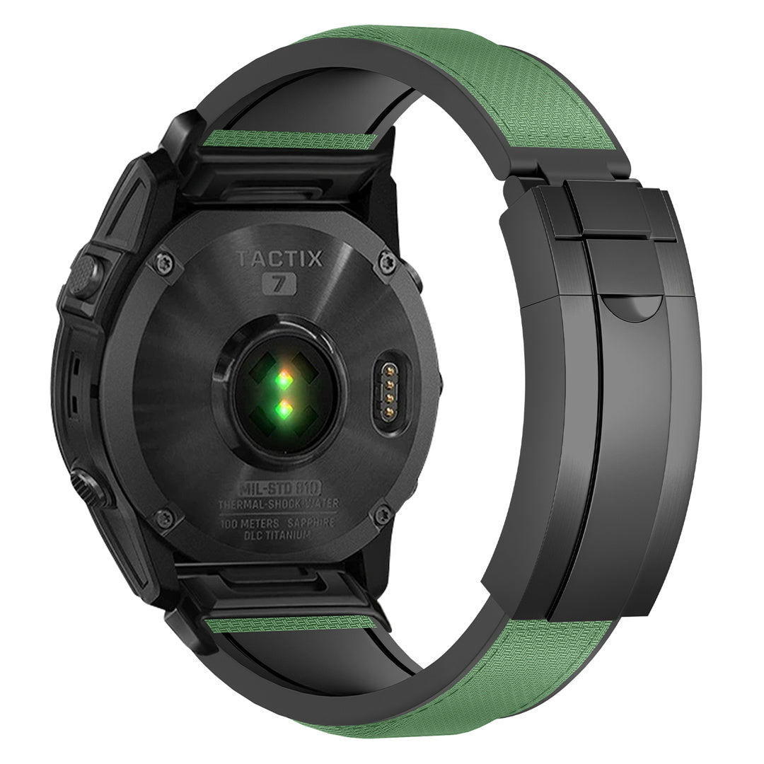 FKM Rubber “R” Buckle Strap For Garmin