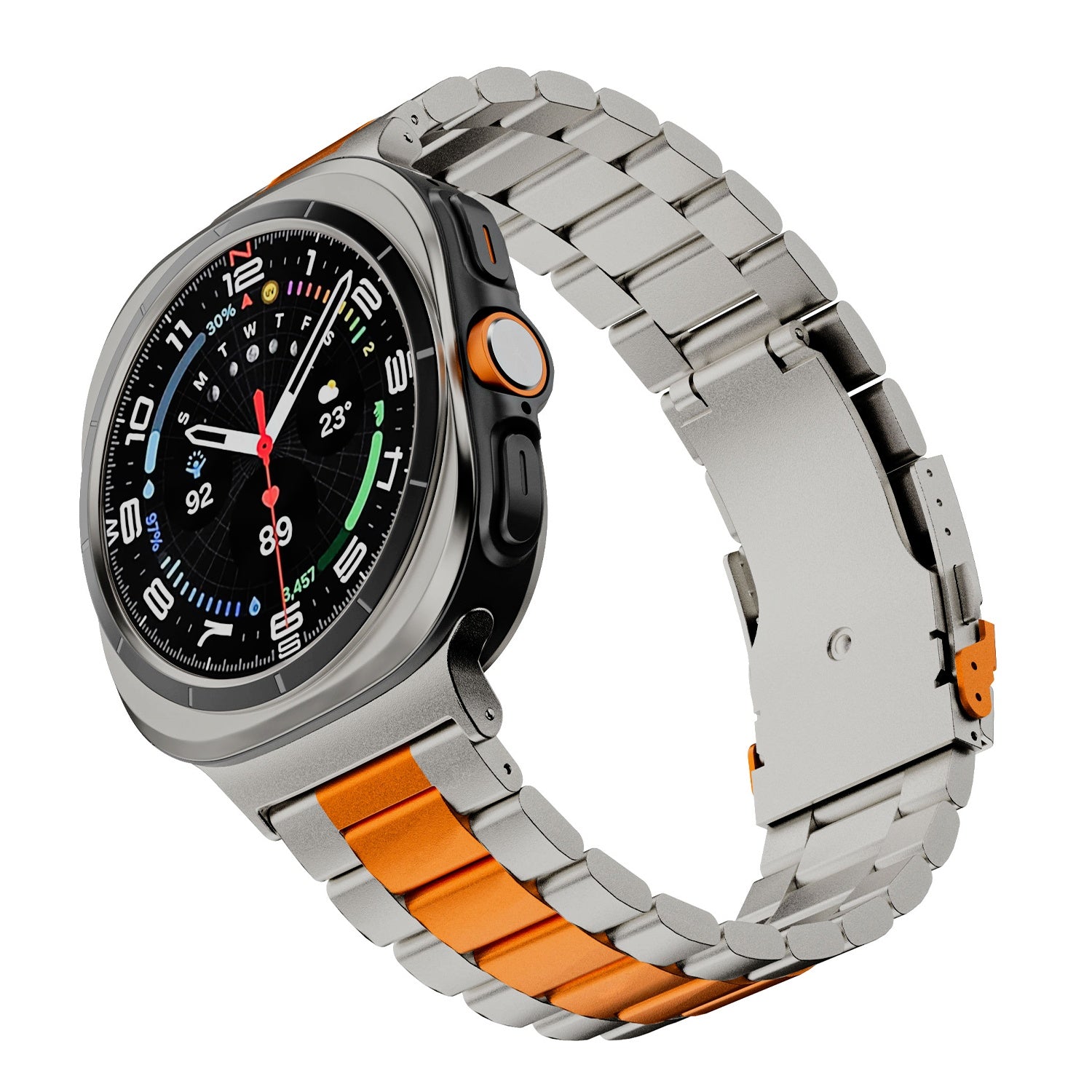 Business Style Titanium Band For Galaxy Watch Ultra/ Galaxy Watch 8 Classi