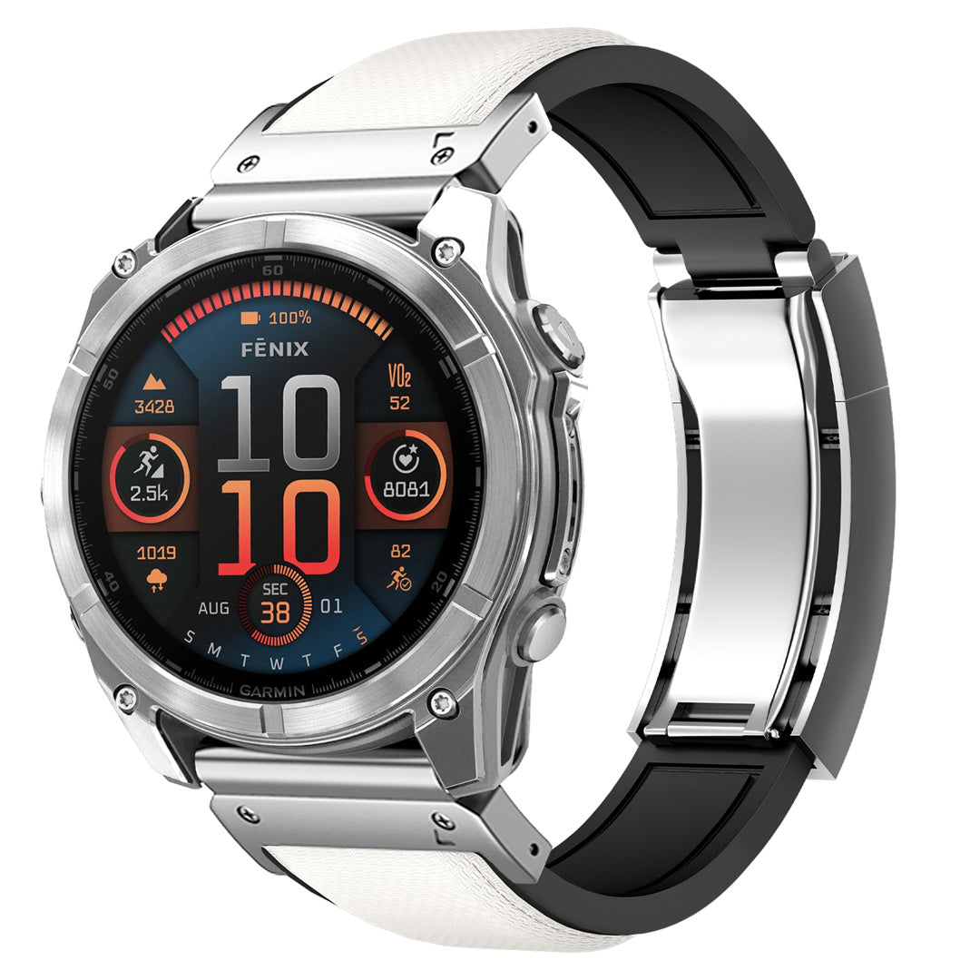 FKM Rubber “R” Buckle Strap For Garmin