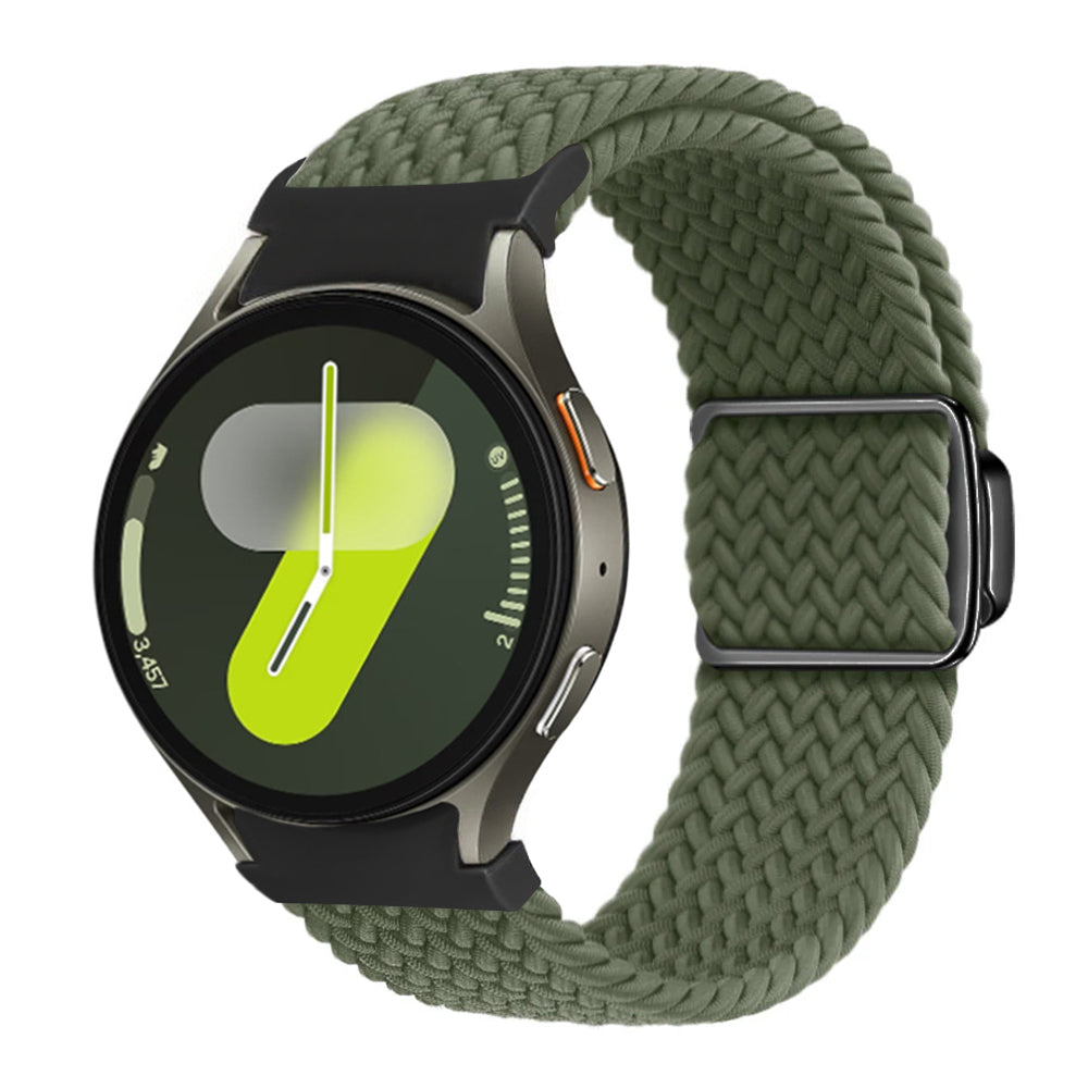 Magnetic Buckle Woven Nylon Strap For Samsung Galaxy Watch