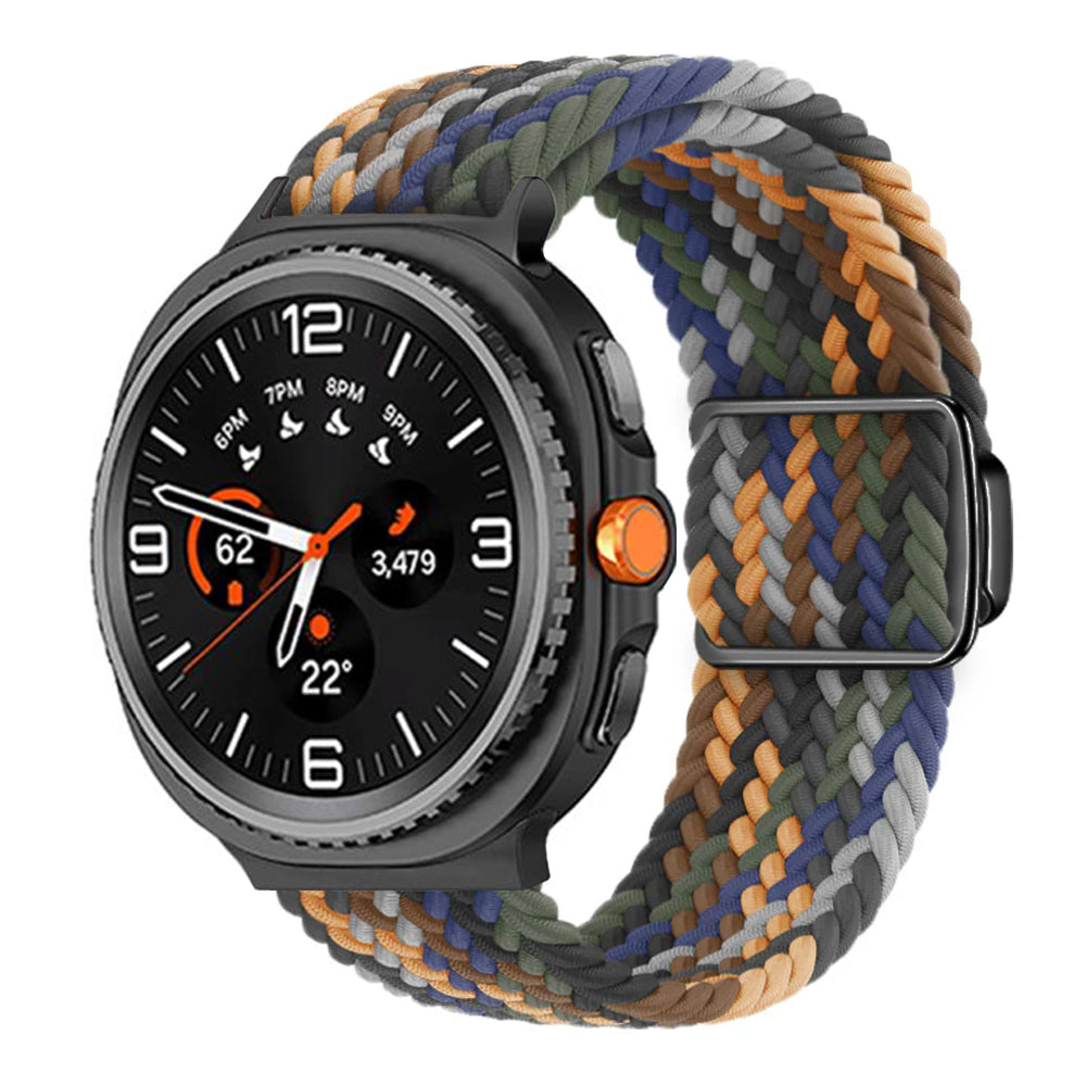 Magnetic Buckle Woven Nylon Strap For Samsung Galaxy Watch