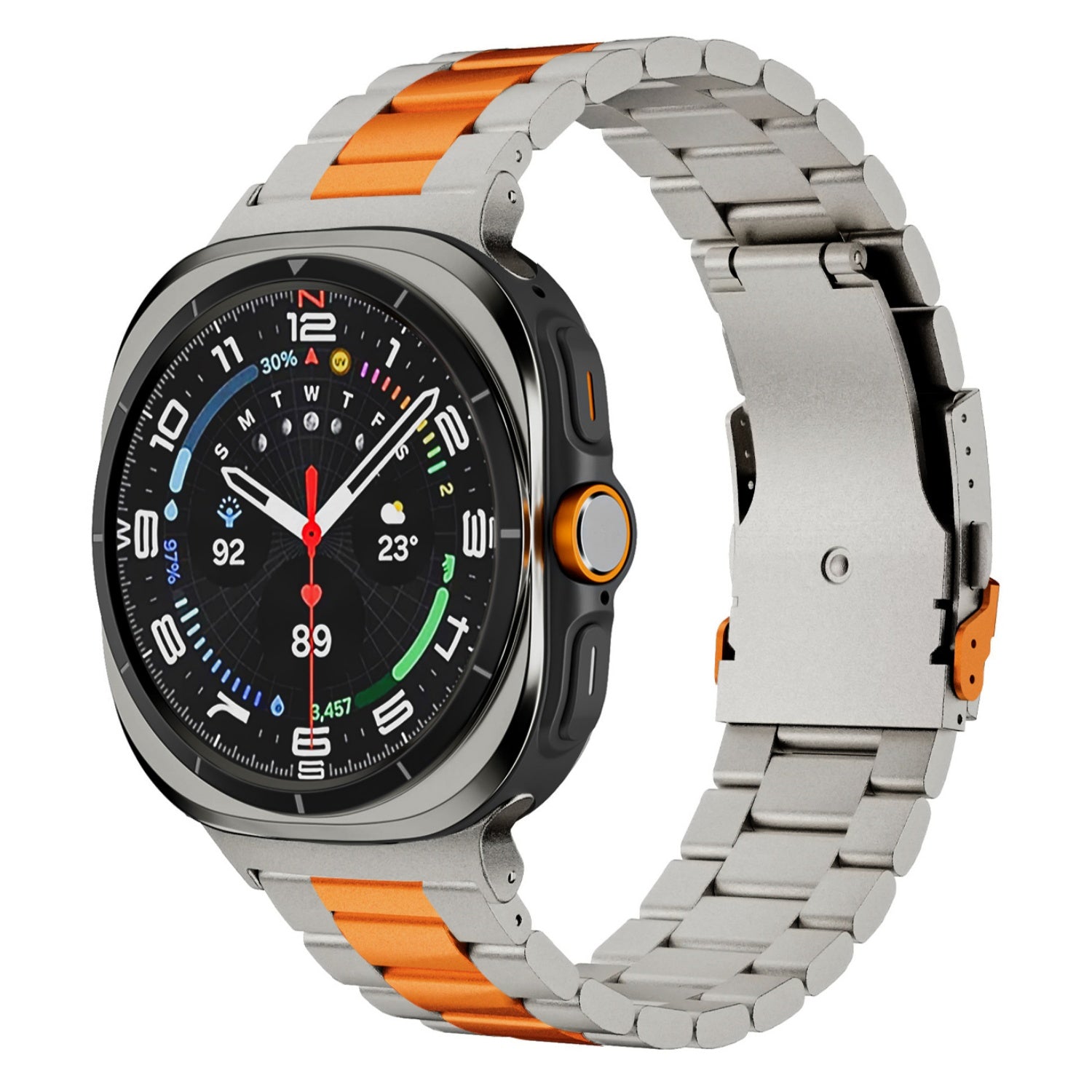 Business Style Titanium Band For Galaxy Watch Ultra/ Galaxy Watch 8 Classi