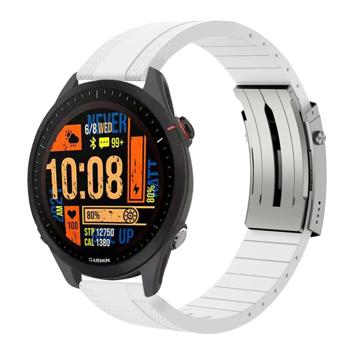 Fluororubber Luxe Band for Garmin Forerunner245/255s/Venu/Venu2