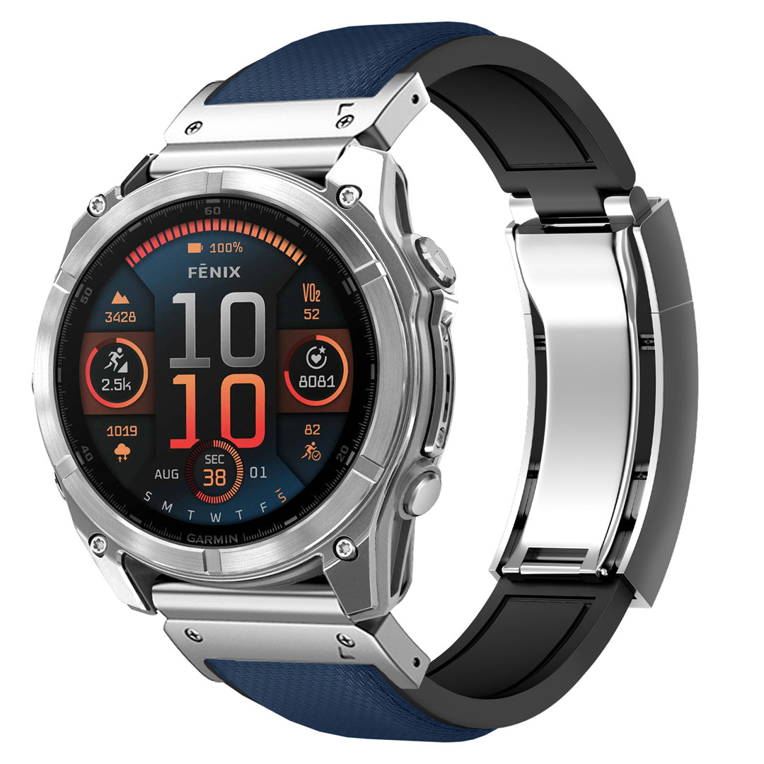 FKM Rubber “R” Buckle Strap For Garmin