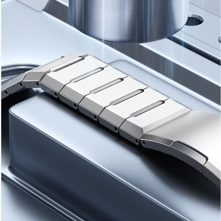 Geometric steel band for Samsung watch band