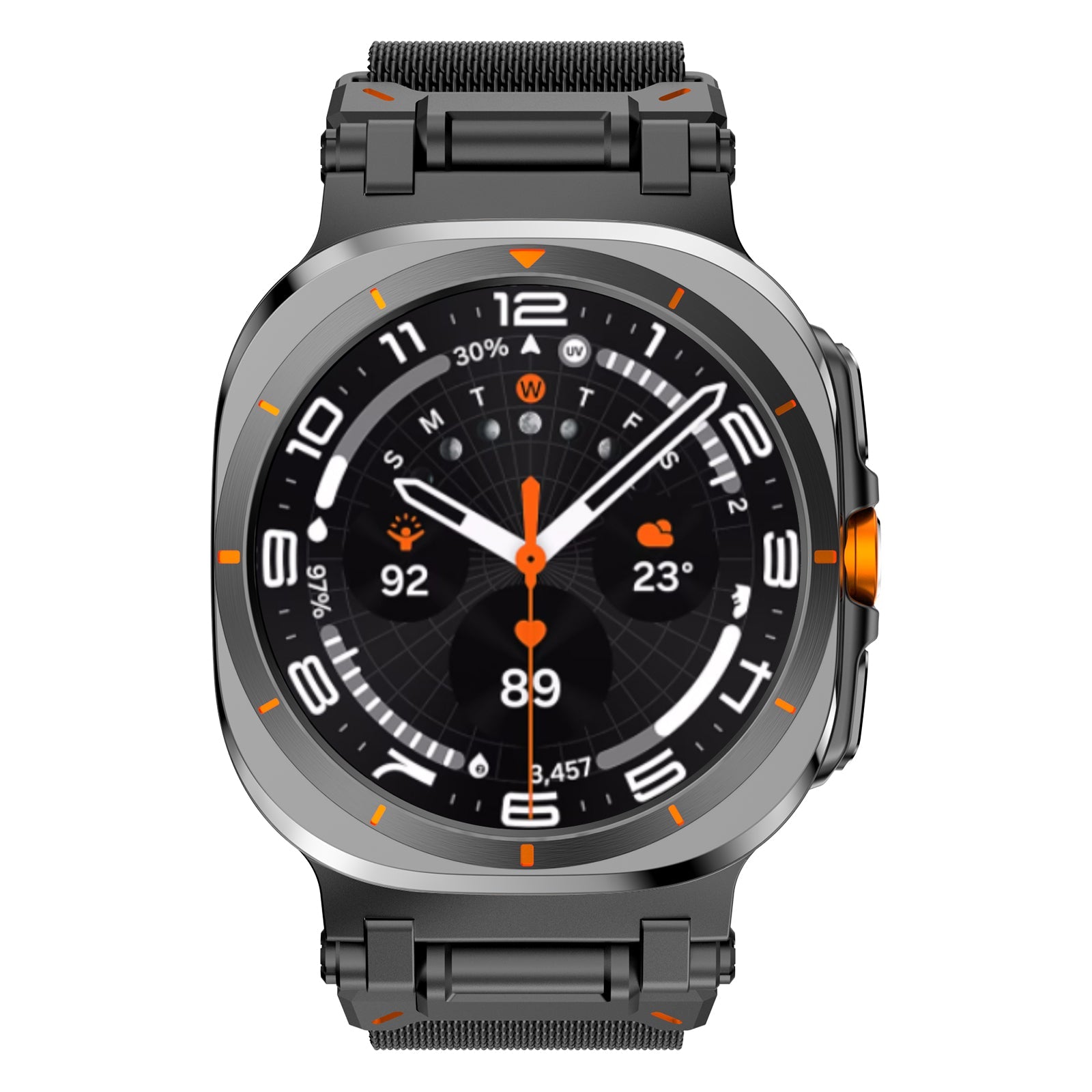 Milanese Loop with Magnetic Clasp Bands For Samsung Galaxy Watch Ultra