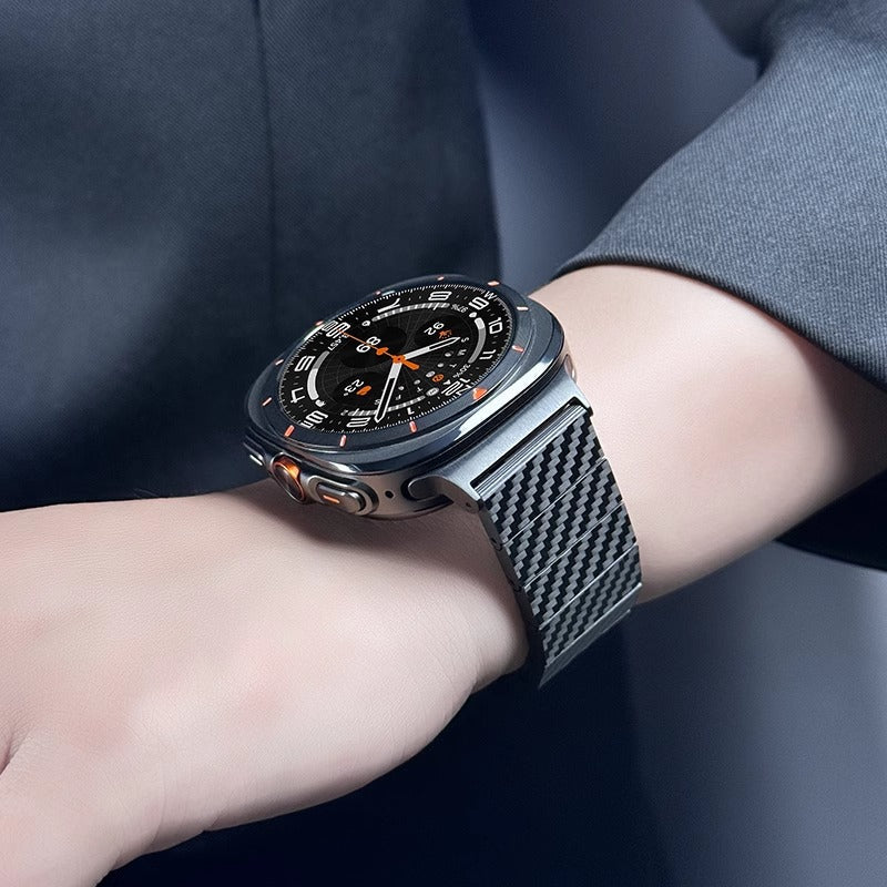 Carbon Fiber Band For Samsung Galaxy Watch Ultra/Watch 8 Classic