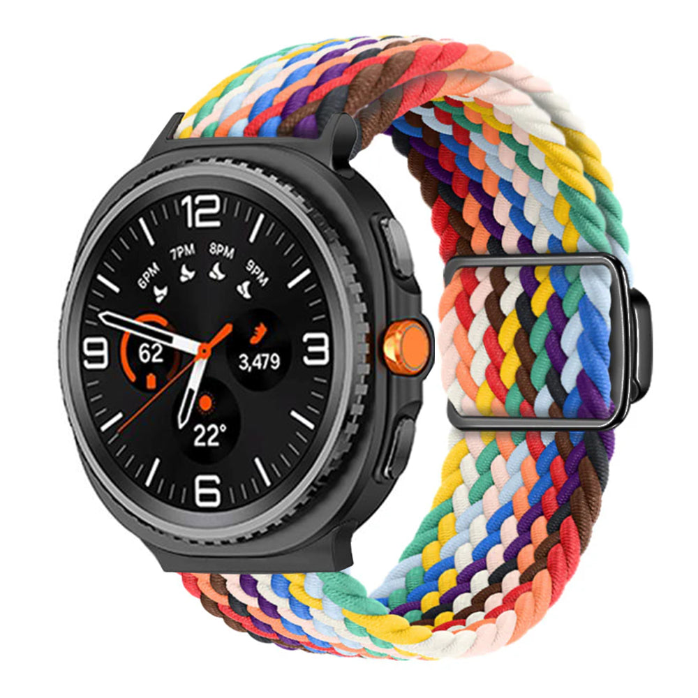 Magnetic Buckle Woven Nylon Strap For Samsung Galaxy Watch