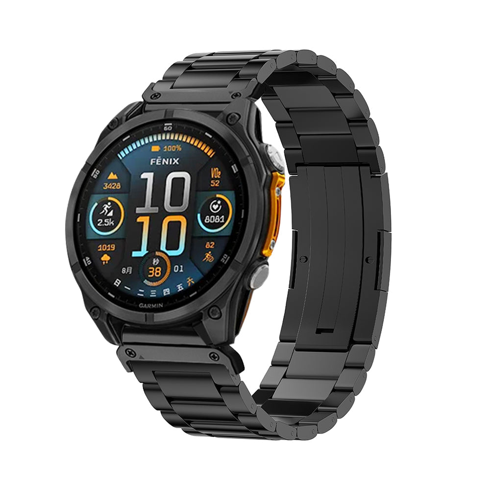 AP Frosted Stainless Steel Magnetic Band For Garmin Watch 26mm