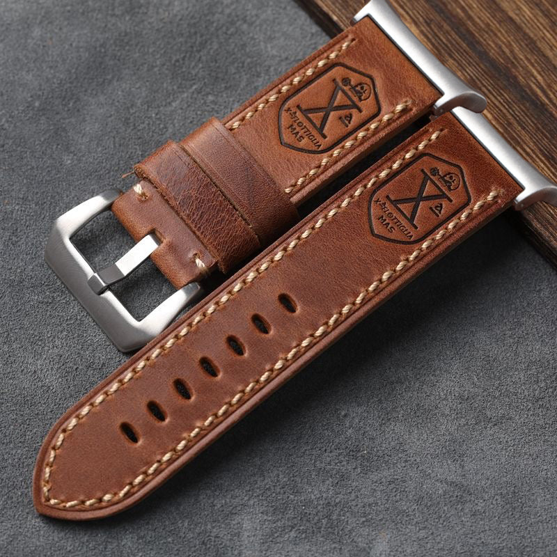 Vintage Leather Band For Samsung Galaxy Watch 8 Classic/Samsung Watch Ultra/ 8 /7/6 /5 Pro/5/4