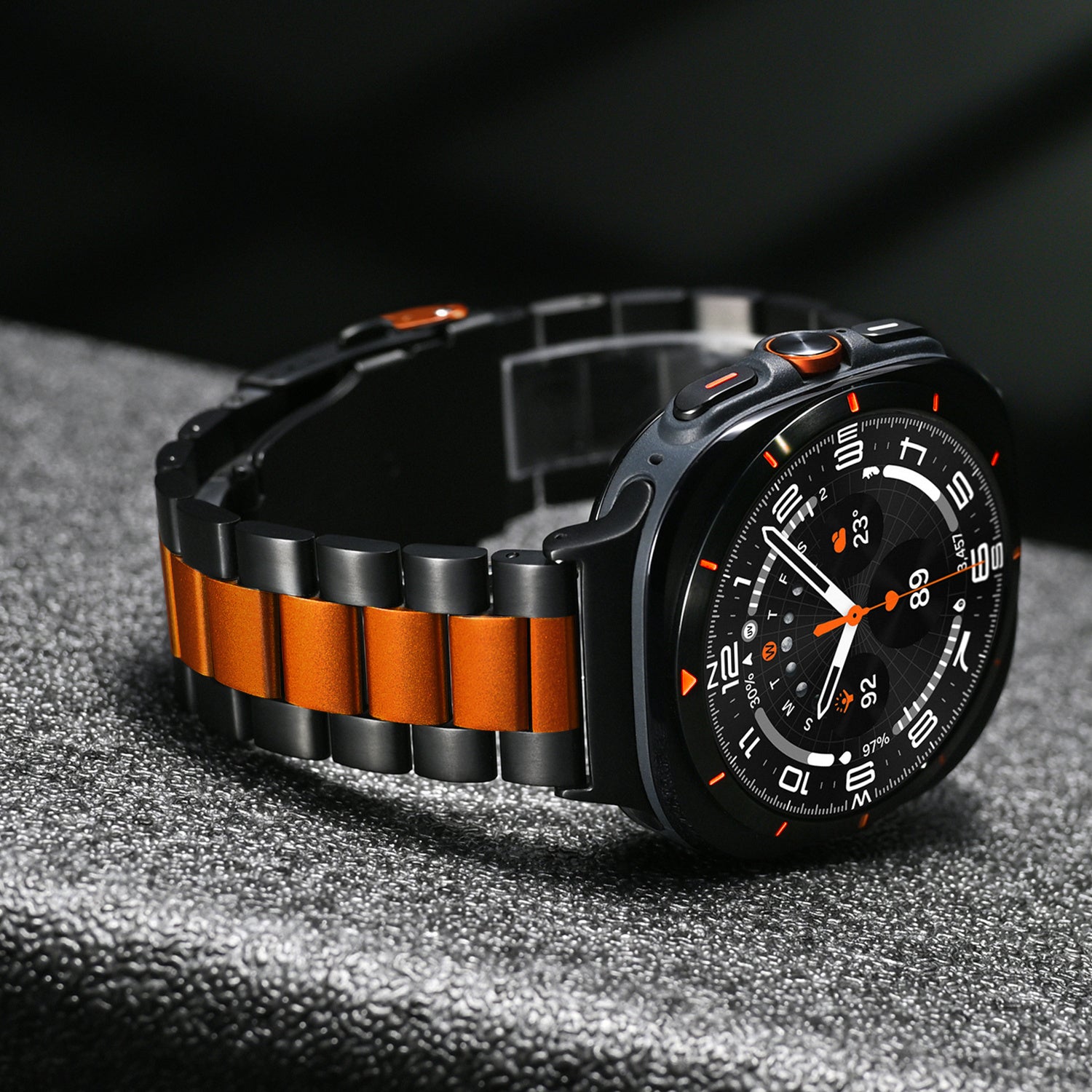 Business Style Titanium Band For Galaxy Watch Ultra/ Galaxy Watch 8 Classi