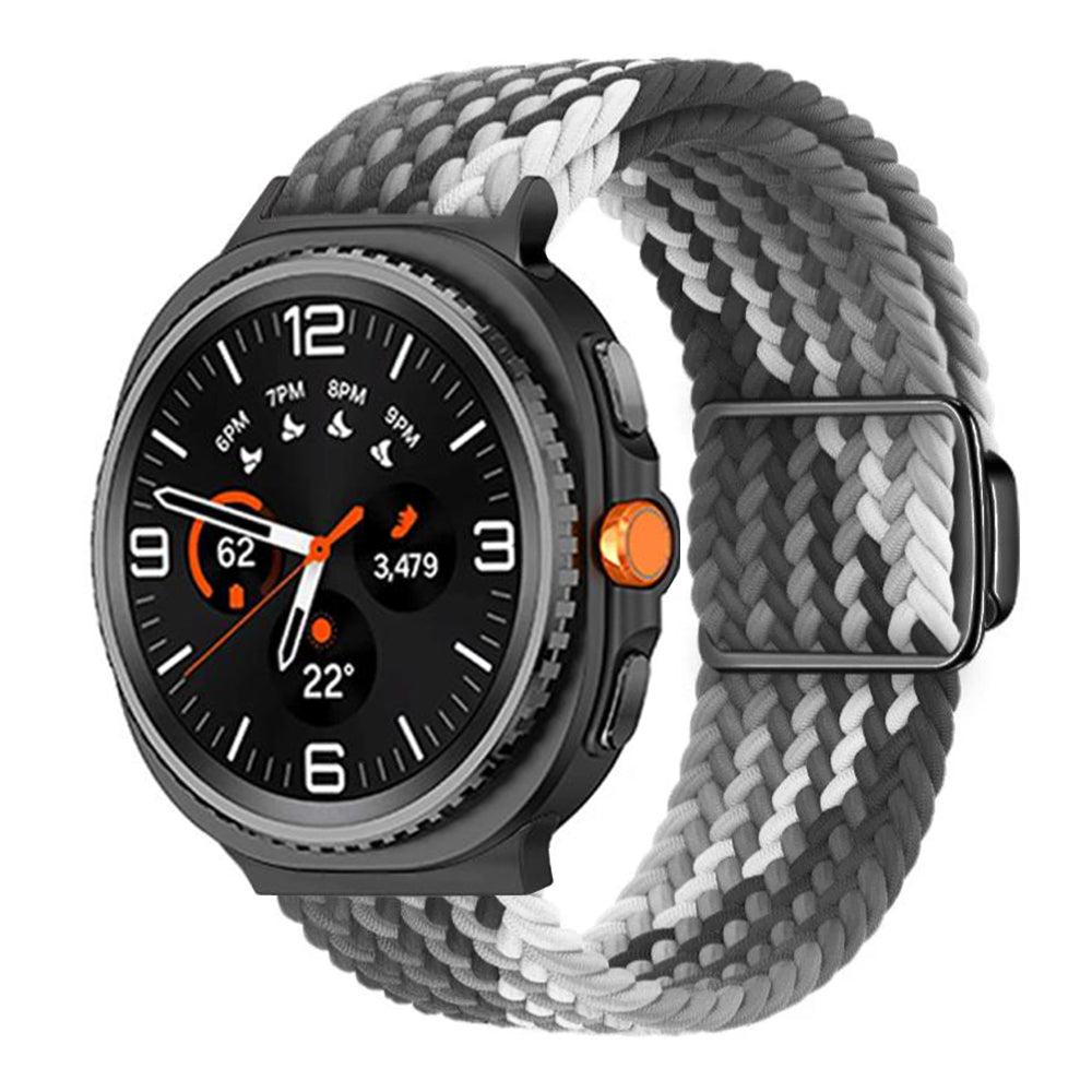 Magnetic Buckle Woven Nylon Strap For Samsung Galaxy Watch