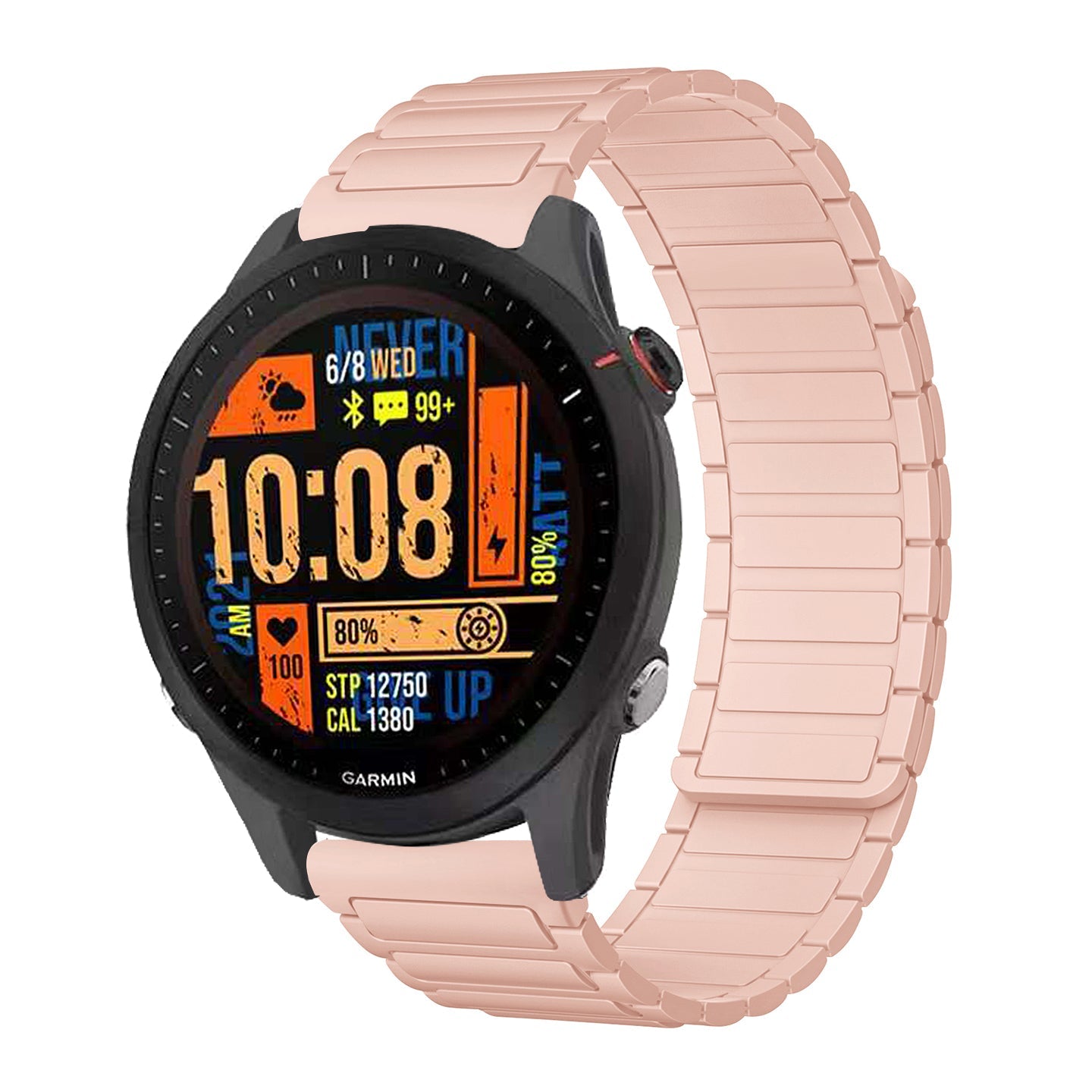 Silicone Magnetic Watch Band For Garmin Venu 3/Venu 2/Forerunner245/255s/255//265