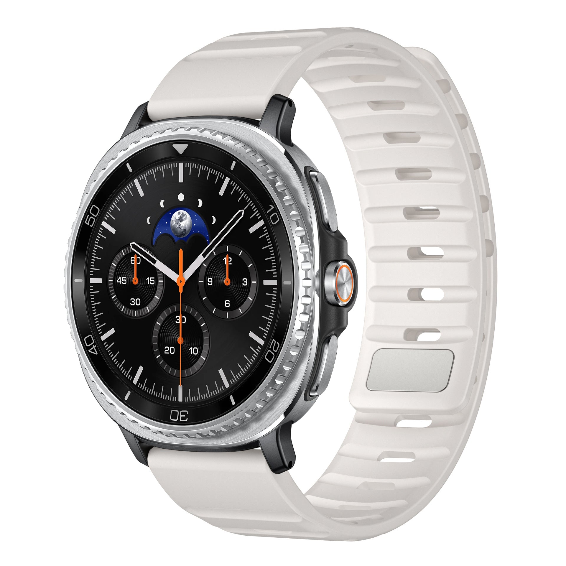 Sport Silicone Magnetic Buckle Watch Strap for Samsung Galaxy Watch 7 Ultra