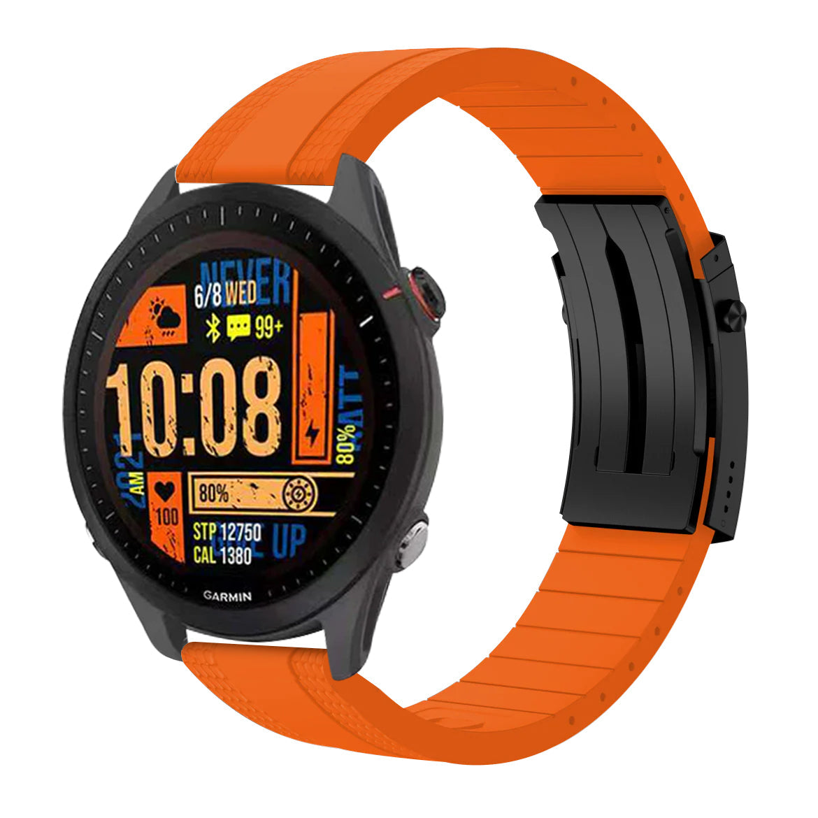 Fluororubber Luxe Band for Garmin Forerunner245/255s/Venu/Venu2