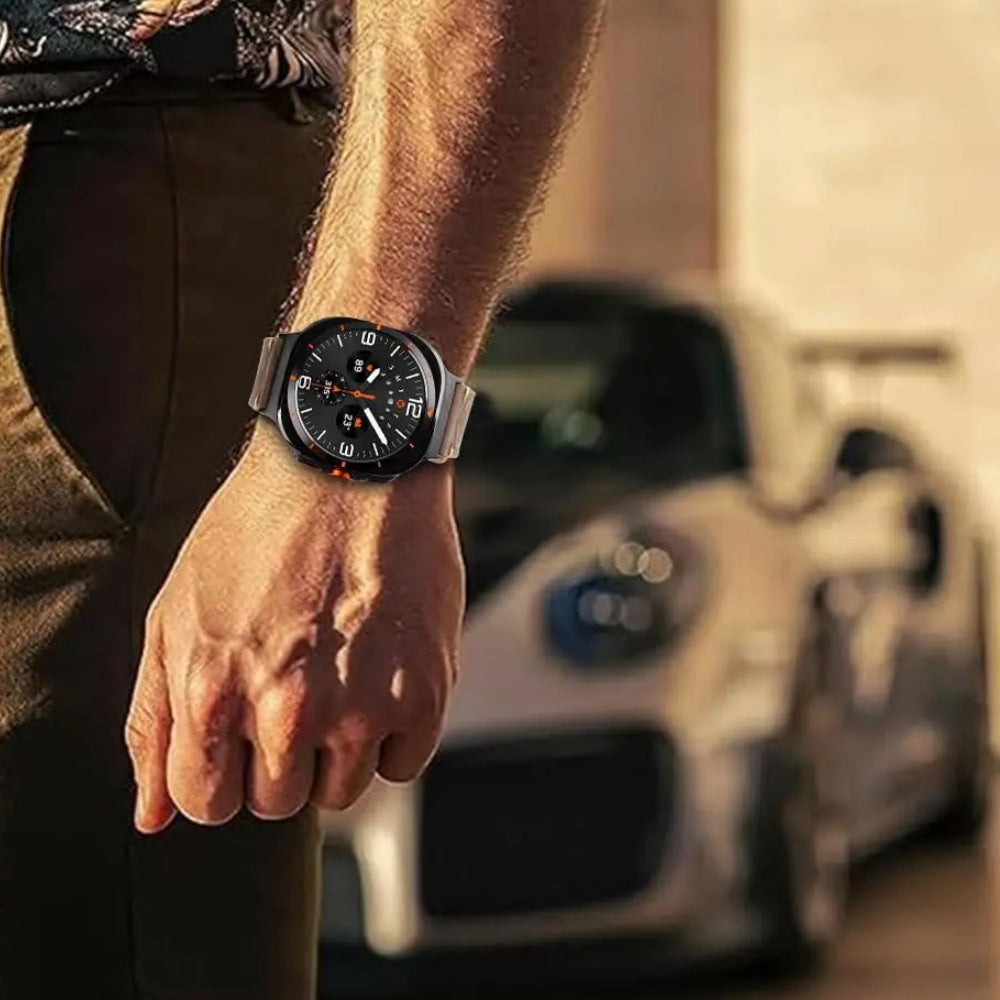 Vintage Leather Band For Samsung Galaxy Watch 8 Classic/Samsung Watch Ultra/ 8 /7/6 /5 Pro/5/4