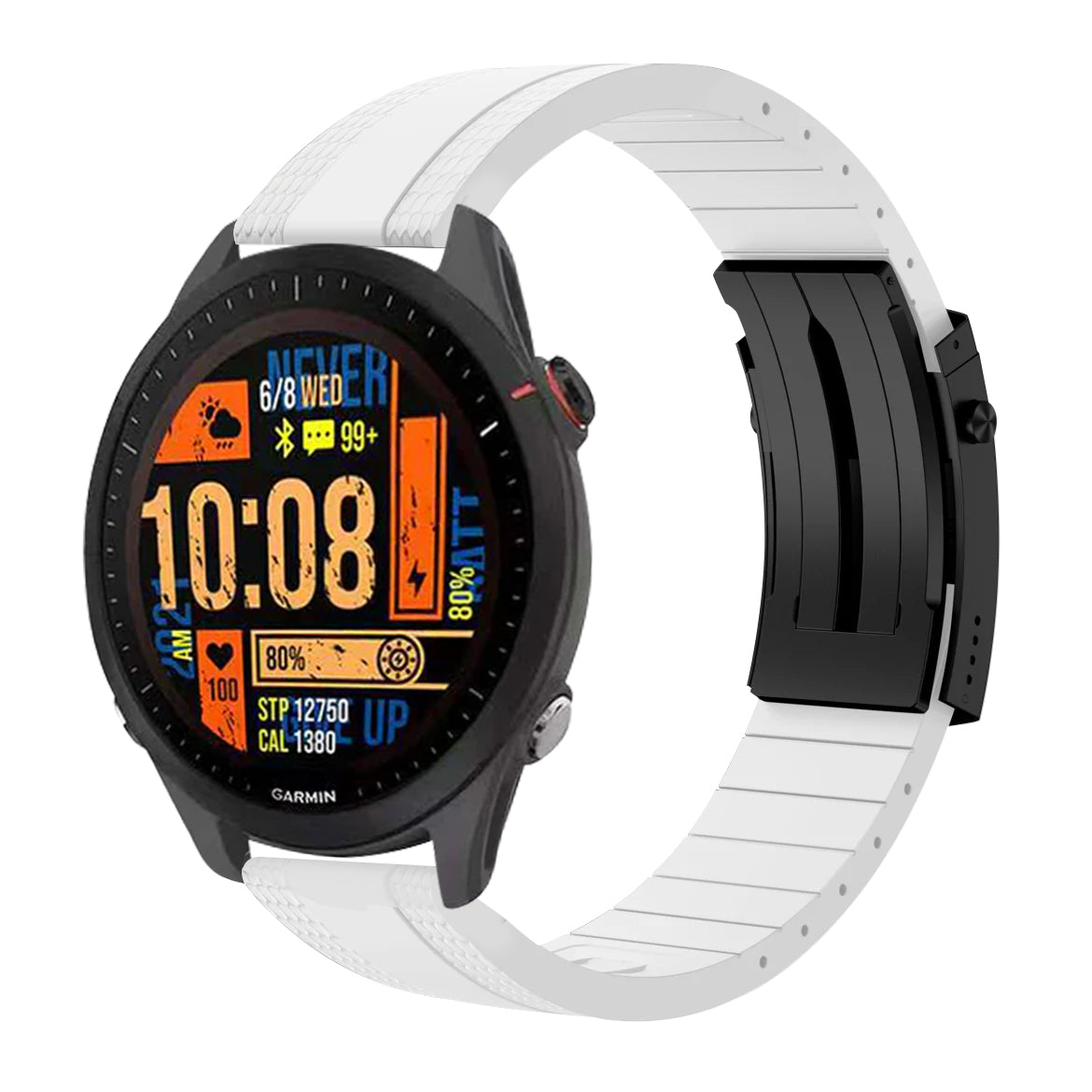 Fluororubber Luxe Band for Garmin Forerunner245/255s/Venu/Venu2