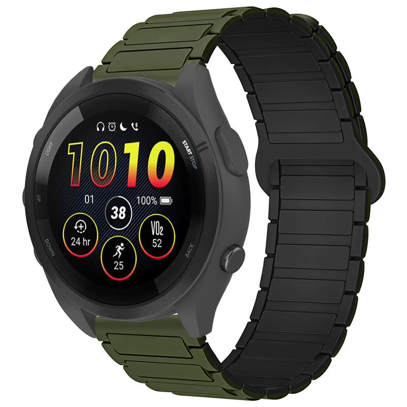 Magnetic Silicone Strap For Garmin Venu 3/Venu 2/Forerunner245/255s/255//265