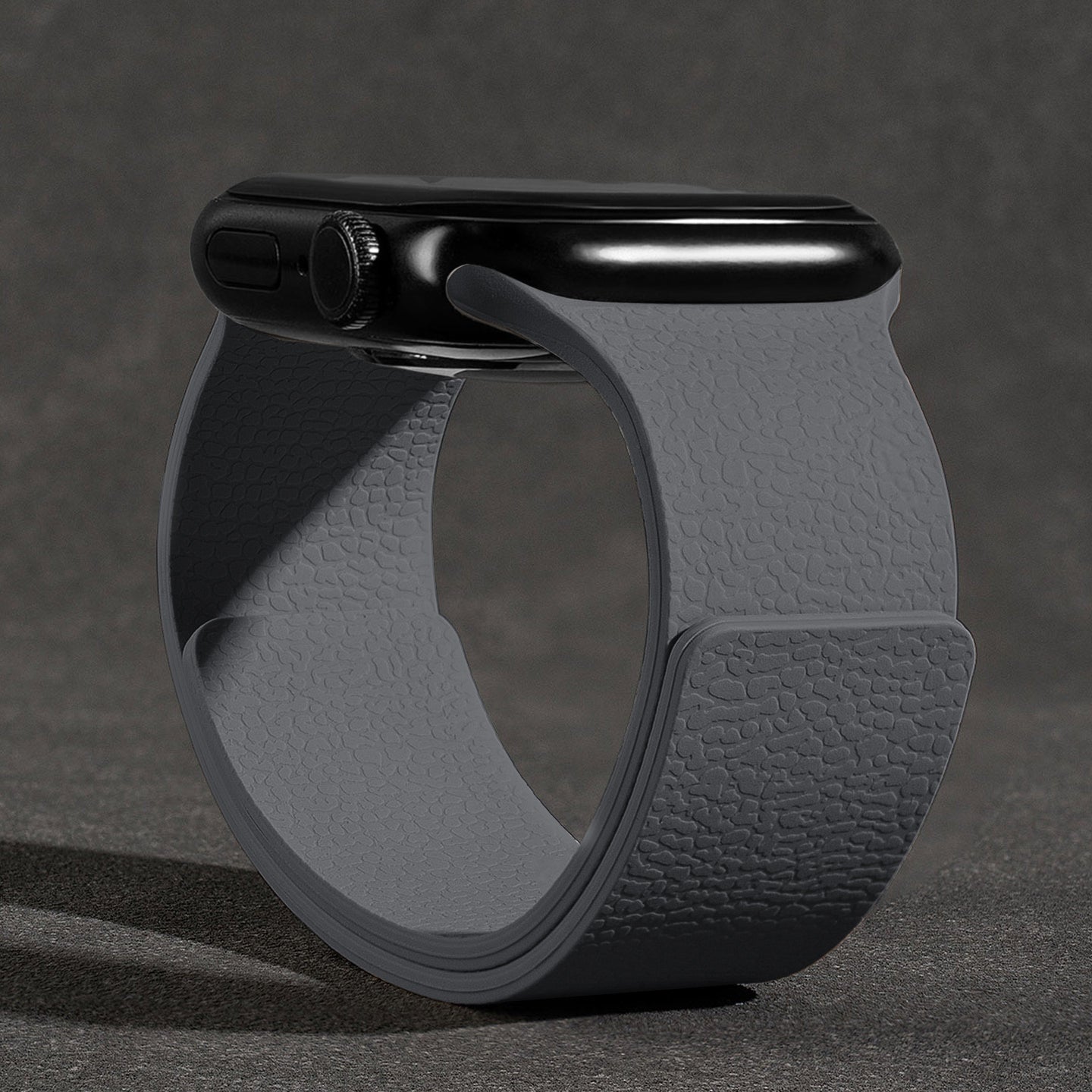Texture Design-Magnetic Silicone Strap for Apple Watch