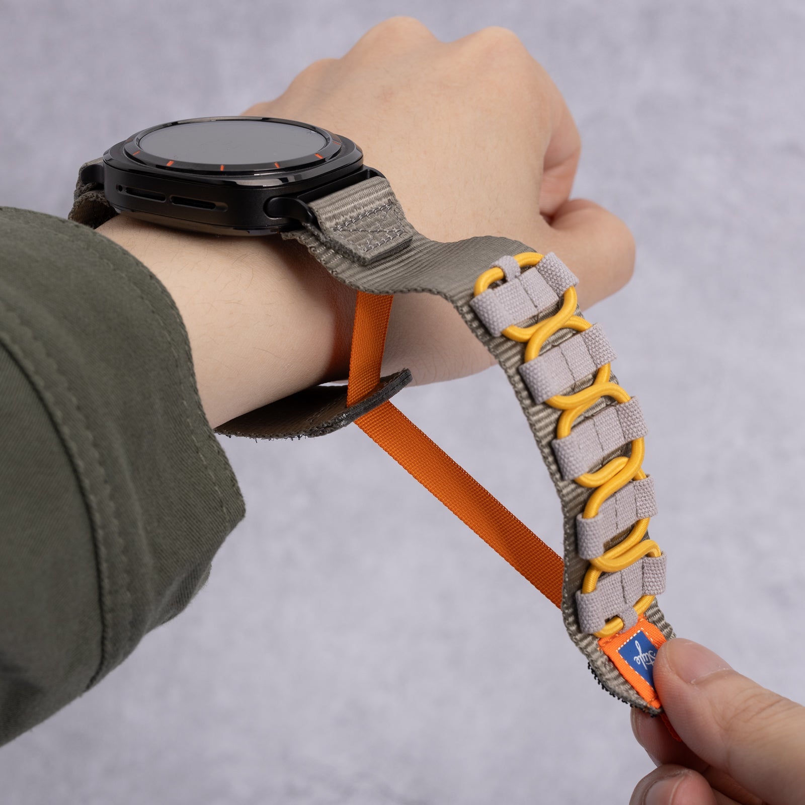 Designer Nylon Woven Band For Samsung Watch Ultra/Watch 8 Classic/7/6/5/4/pro