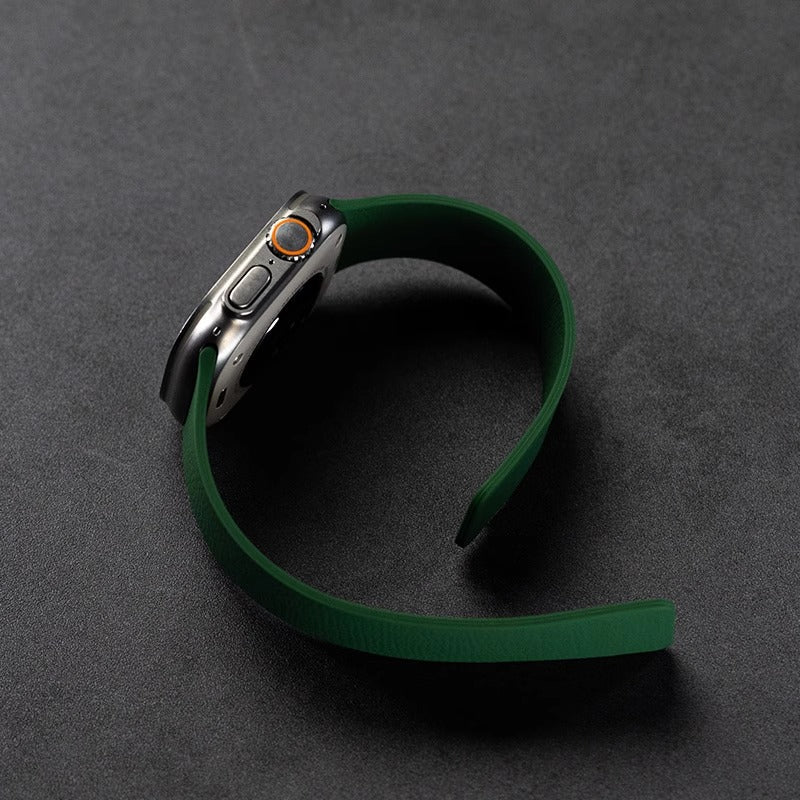 Texture Design-Magnetic Silicone Strap for Apple Watch