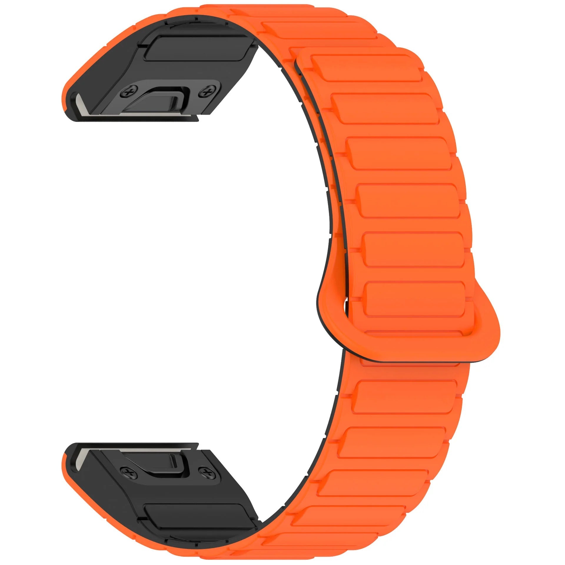 Silicone Magnetic Loop Band For Garmin Fenix 8 5X 6 Pro 6X 7 7X