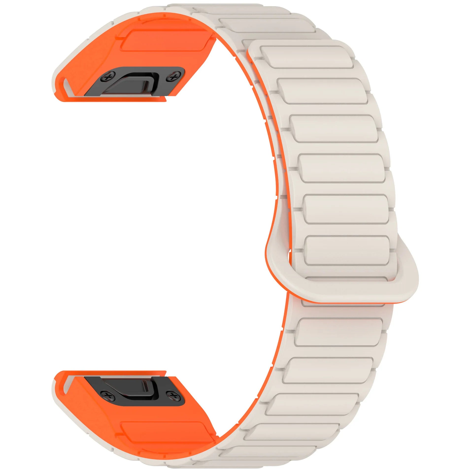 Silicone Magnetic Loop Band For Garmin Fenix 8 5X 6 Pro 6X 7 7X