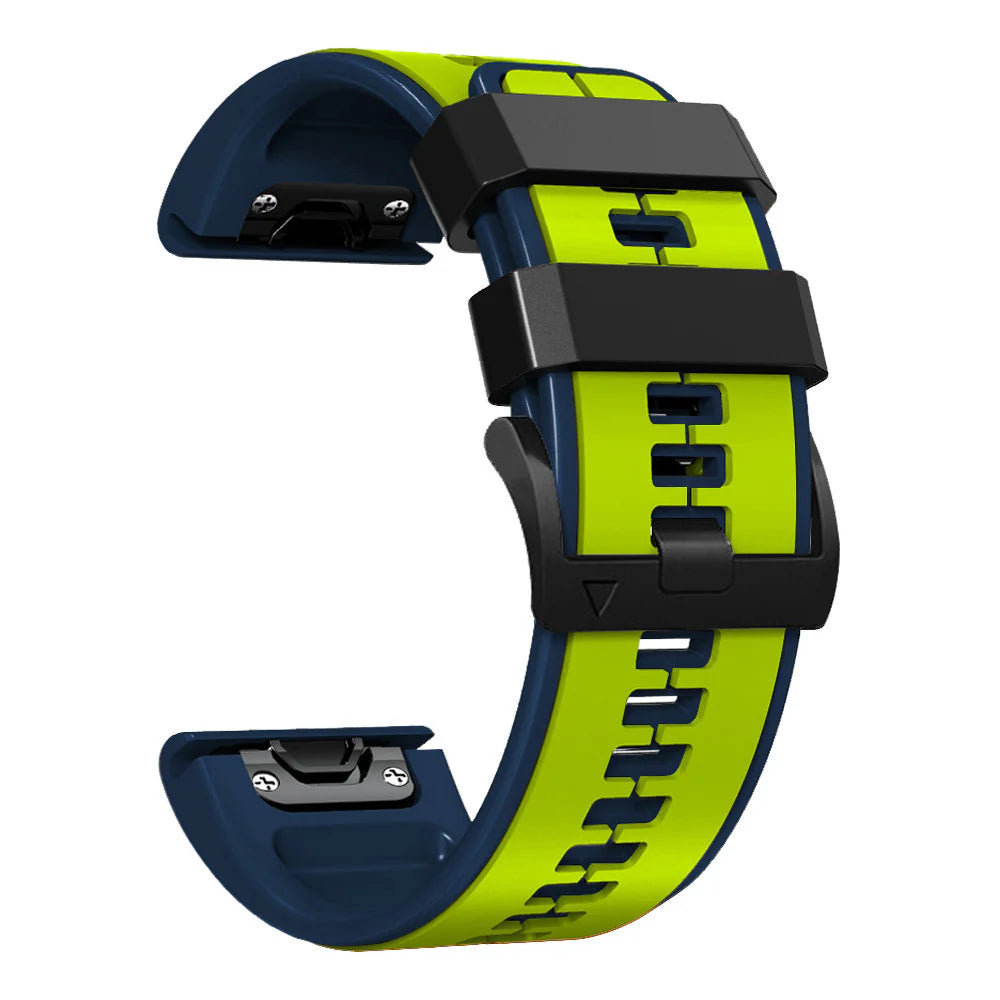 Soft Silicone Strap for Garmin Fenix 8/7X/Fenix 6X 5X