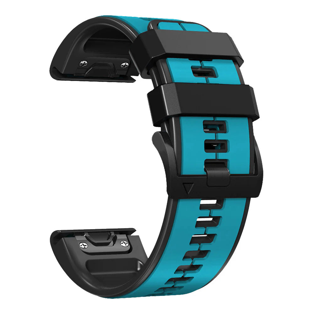 Soft Silicone Strap for Garmin Fenix 8/7X/Fenix 6X 5X
