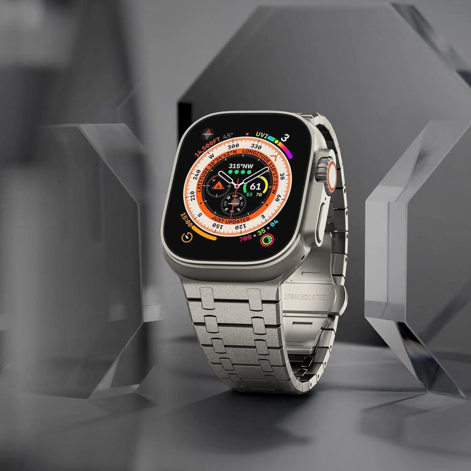 AP Stainless Steel Double Chain Refit Band