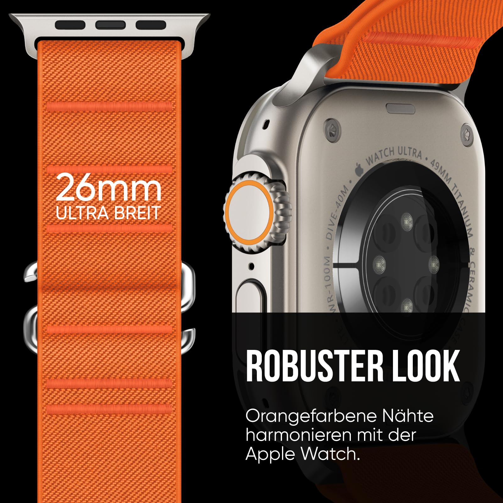 Outdoor Nylon Sports For Apple Watch