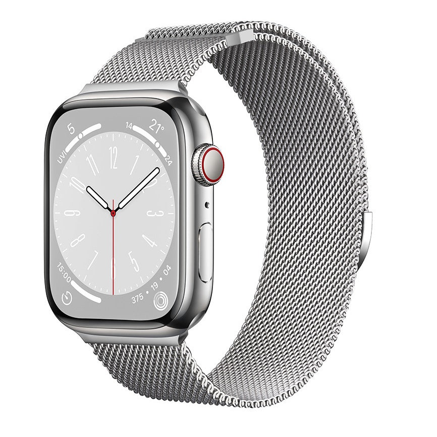 Milanese Loop Band With Magnetic Clasp For Apple Watch
