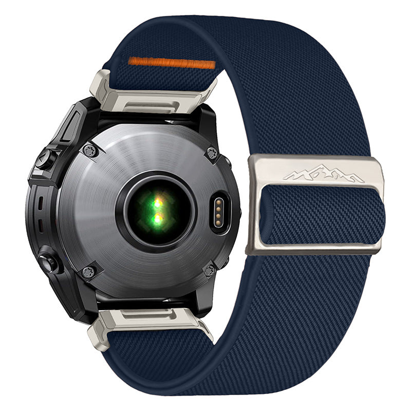 Elastic Nylon Loop Watch Band Strap For Garmin Fenix 8 7X 6 6X Pro 5 5X