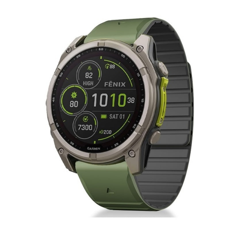 Silicone Magnetic Watch Strap For Garmin Watch