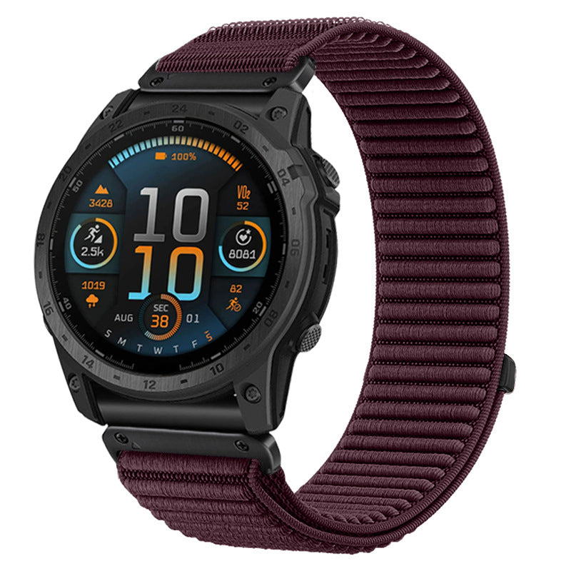 Mountain Pattern Nylon Strap For Garmin