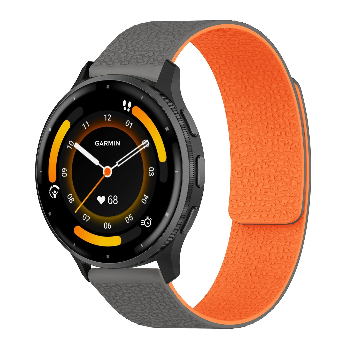 Texture Design Magnetic Watch Strap For Garmin Venu 3/Venu 2/Forerunner245/255s/255//265