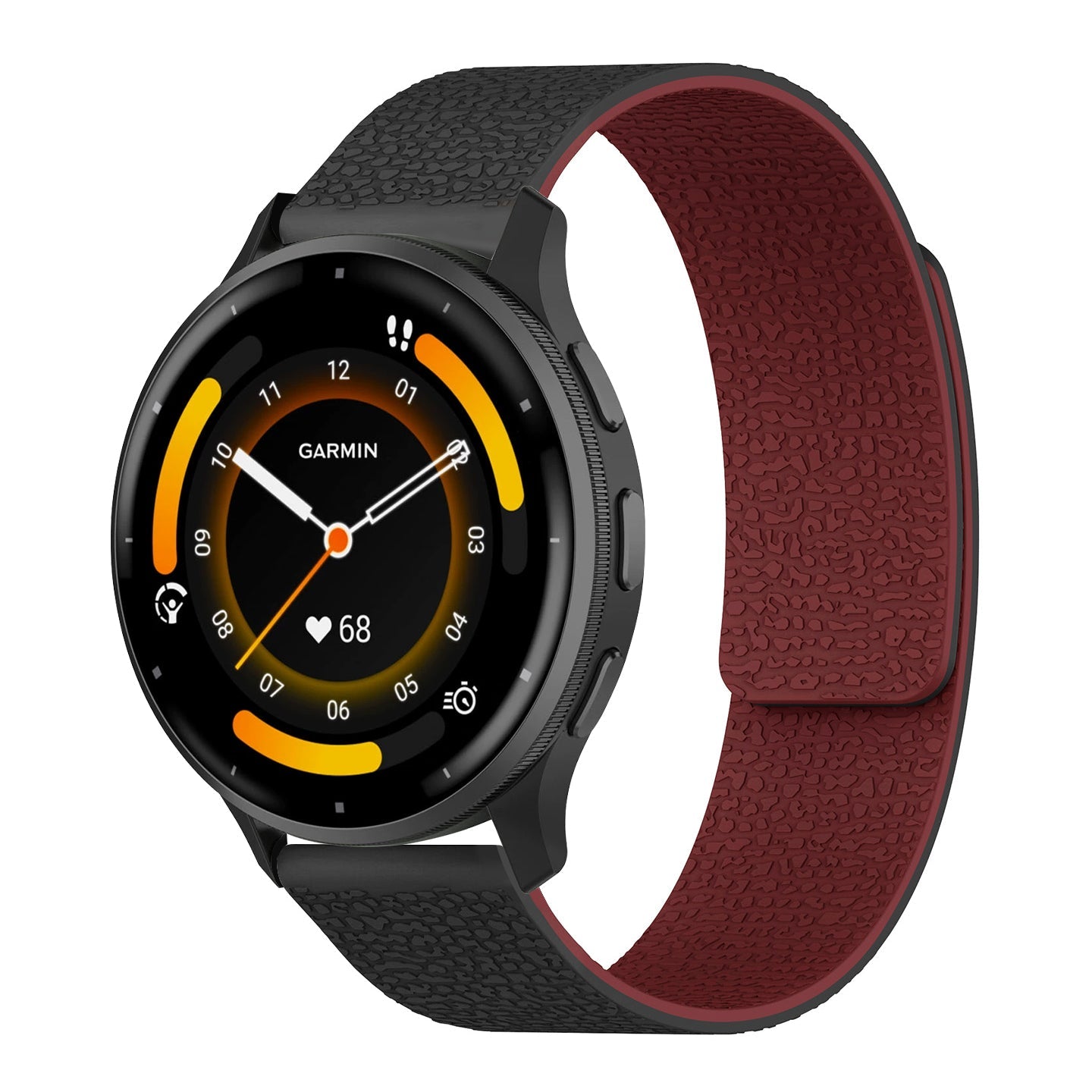 Texture Design Magnetic Watch Strap For Garmin Venu 3/Venu 2/Forerunner245/255s/255//265