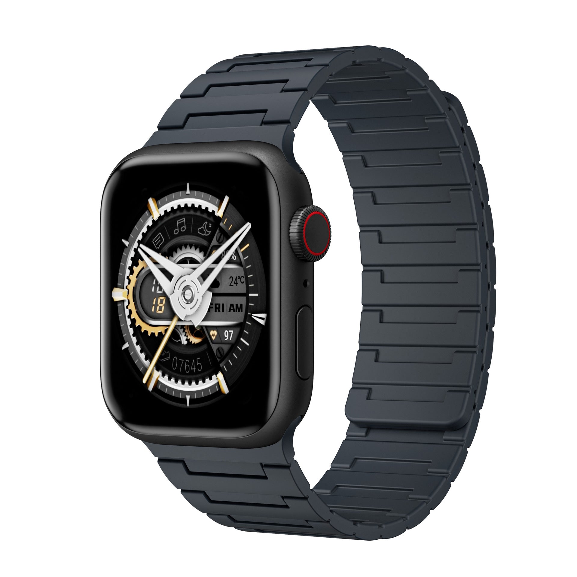 BG-N54 Silicone Magnetic Watch Strap For Apple Watch