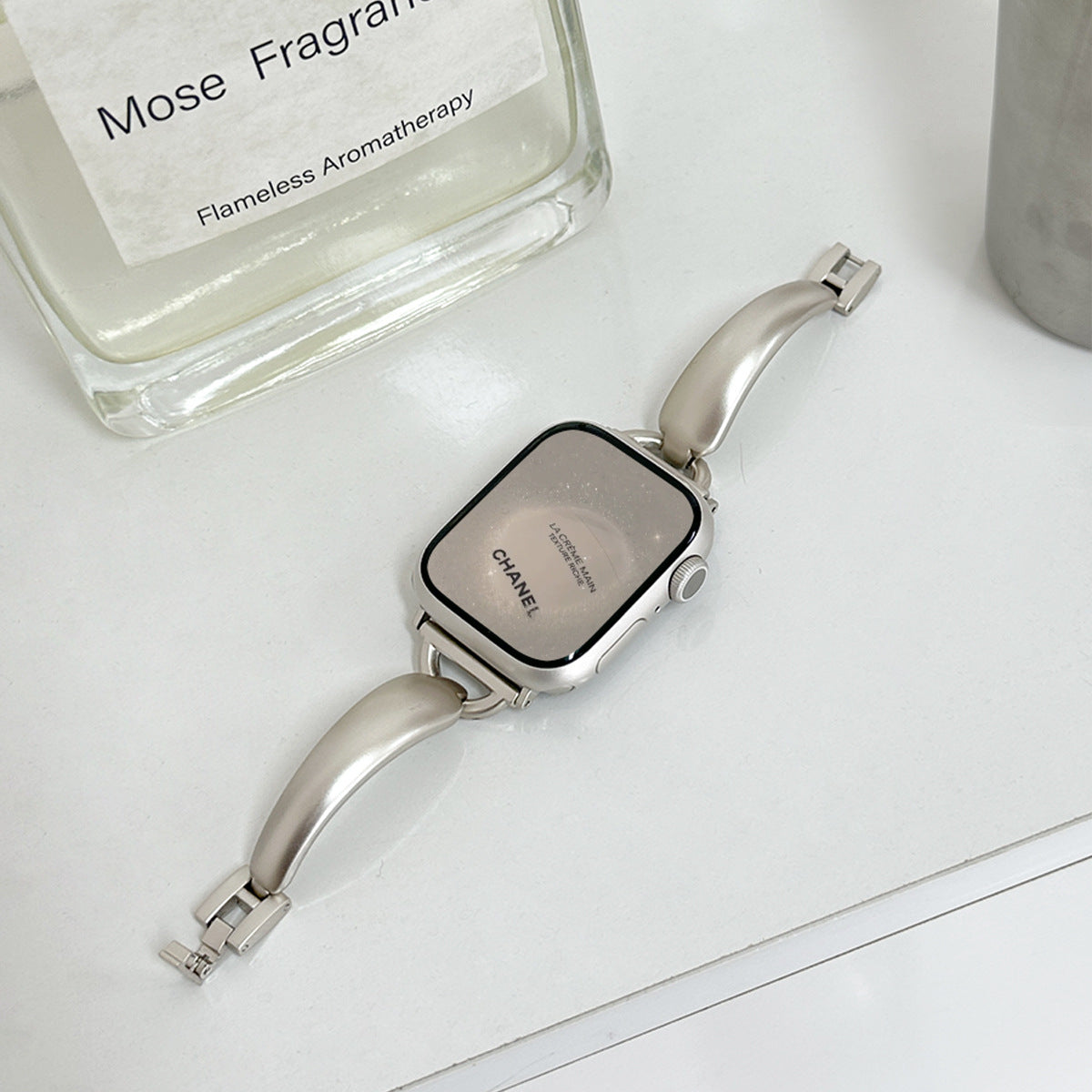 Simple Metal Bracelet For Apple Watch