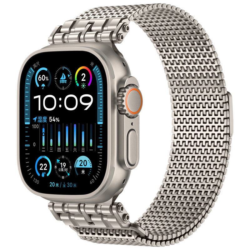 New Pioneer Domino Steel Band For Apple Watch