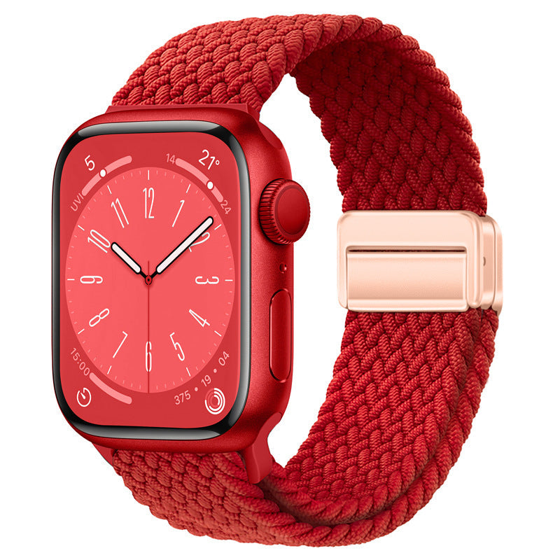 Nylon Braided Magnetic Buckle For Apple Watch