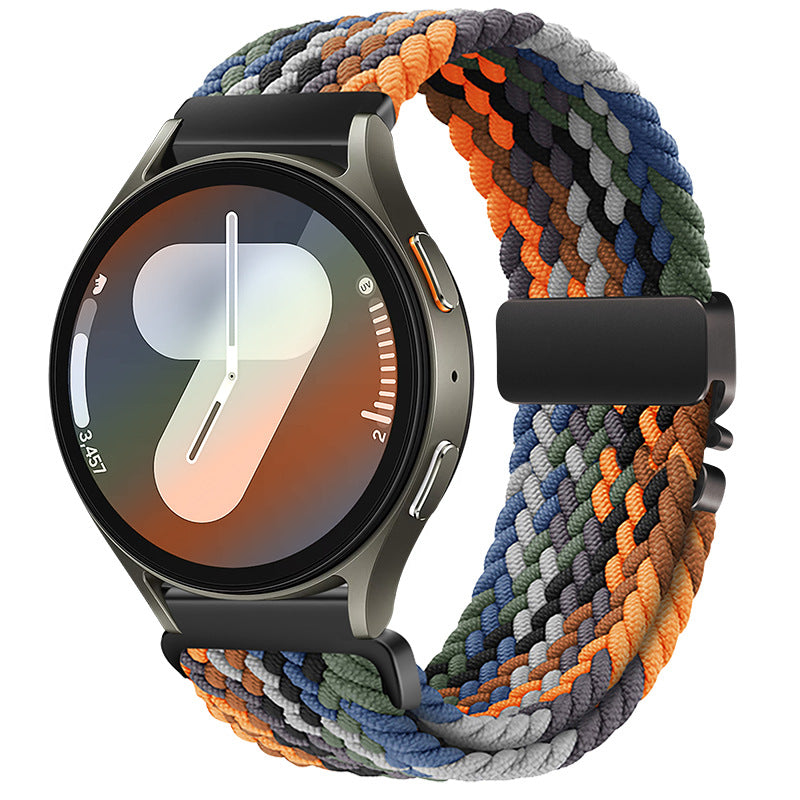 Nylon Braided Band For Samsung Galaxy Watch Ultra 8// 7 /6 / 5 / 4