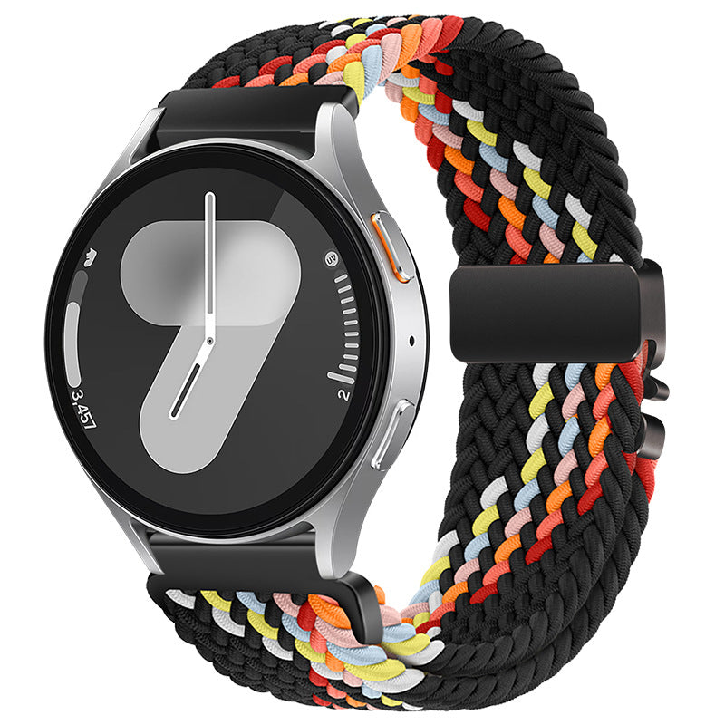 Nylon Braided Band For Samsung Galaxy Watch Ultra 8// 7 /6 / 5 / 4