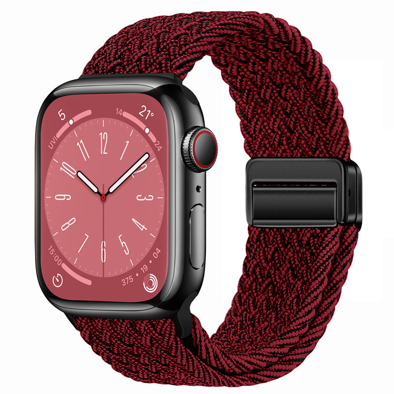 Nylon Braided Magnetic Buckle For Apple Watch