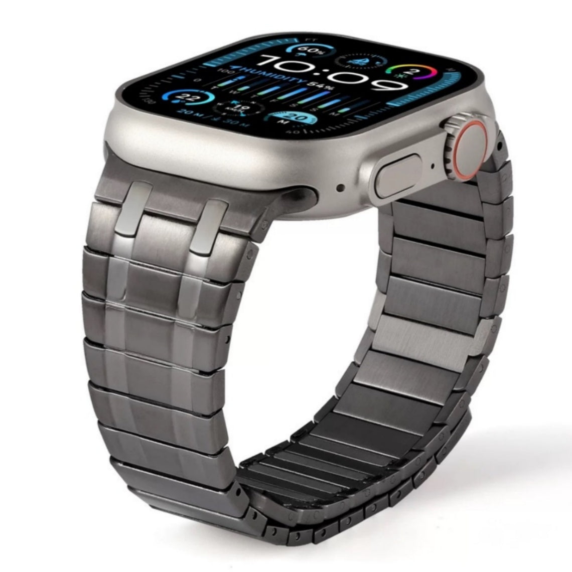 AP Frosted Stainless Steel Magnetic Band For Apple Watch
