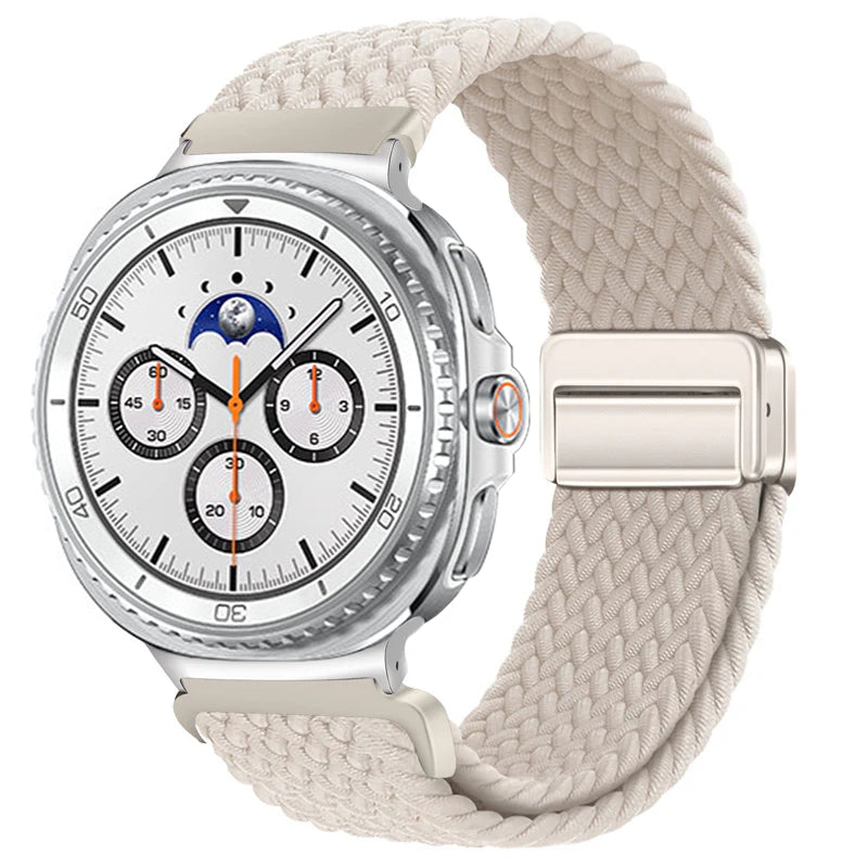 Magnetic buckle strap for Samsung Galaxy Watch Ultra/ Classic 4 /5 /Pro/6 / 7/8 Classic